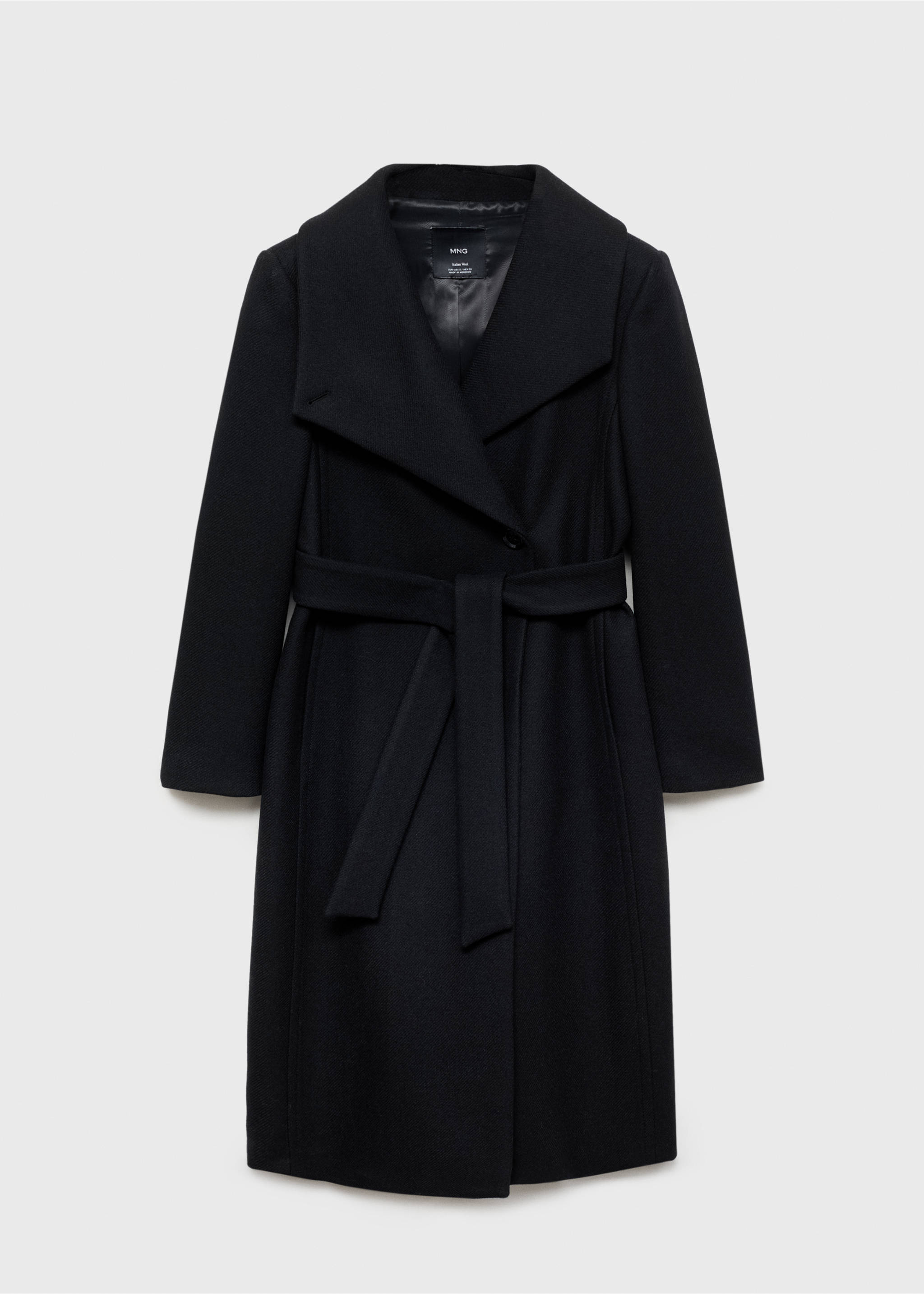 Abric llana cinturó - Article sense model, Negre. Ref: 87990449-00.